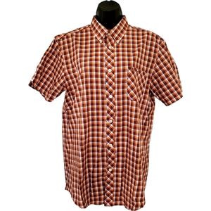 ☆Ben Sherman Red and White Plaid Shirt☆